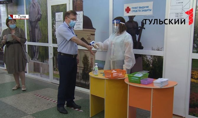 Избирательные участки Тулы готовят к голосованию по поправкам в Конституцию