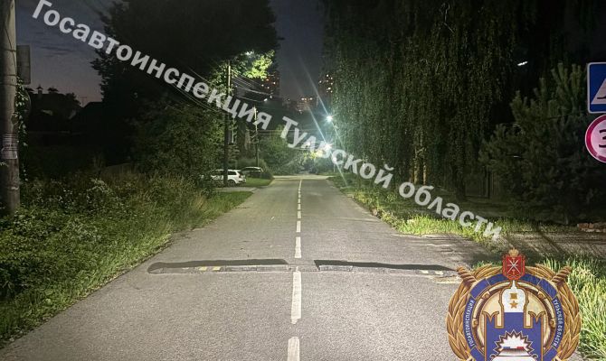 17-летний юноша перевернулся на электровелосипеде в Туле