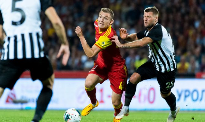 Тульский «Арсенал» заработал в Лиге Европы более 200 тысяч евро