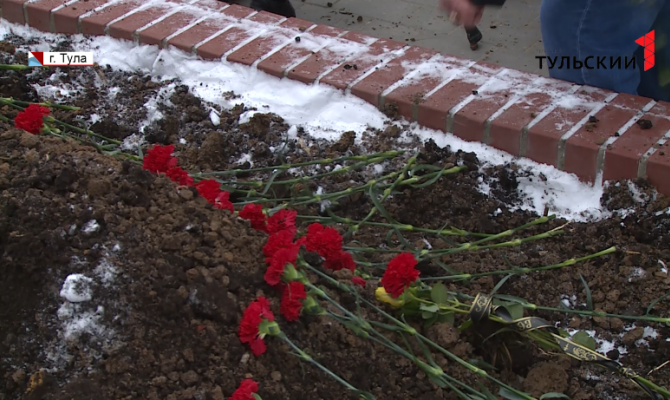 Со всеми почестями в Большой Туле перезахоронили 11 красноармейцев