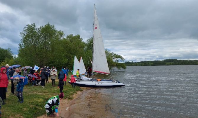 В Тульской области стартовали соревнования среди любителей парусных и гребных судов