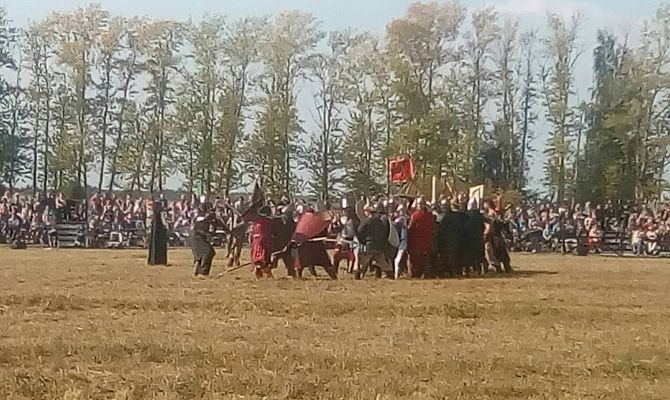 На Куликовом поле прошел "День воинской славы"