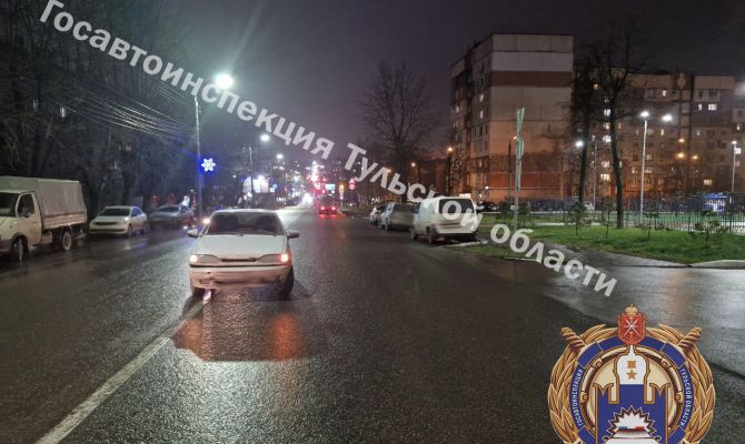 На улице Кутузова в Туле сбили 49-летнего мужчину