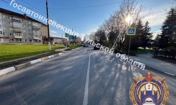 В Новомосковске пожилая женщина попала под колеса автомобиля