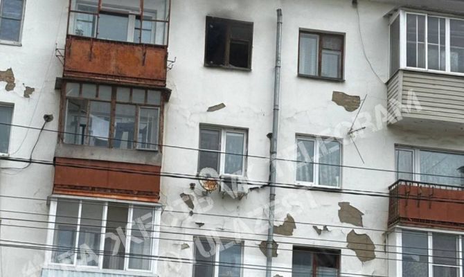 В Туле на Красноармейском проспекте загорелась квартира