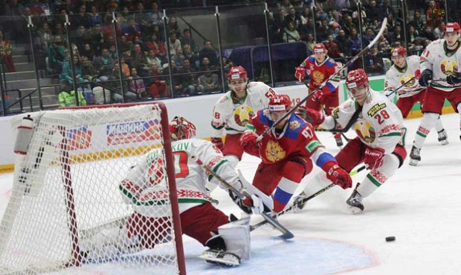 В Туле пройдут хоккейные матчи сборной России и Белоруссии