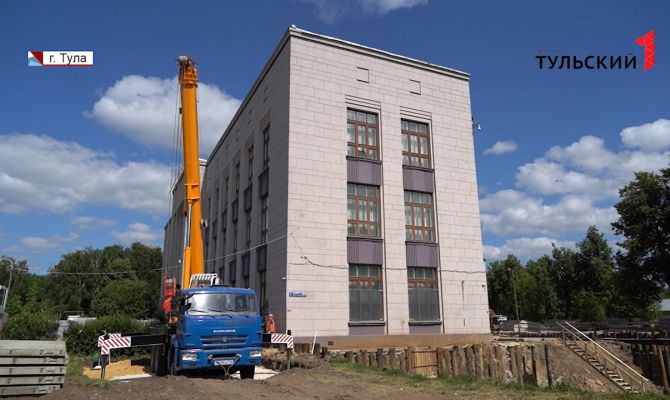 В Туле началось строительство фондохранилища для музея изобразительных искусств