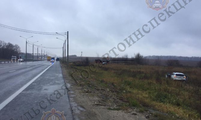 В ДТП в Тульской области пострадали женщина и ребенок