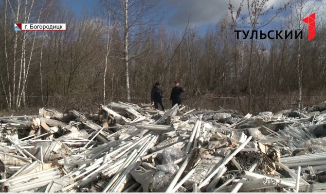 Когда ликвидируют свалку ртутных ламп под Богородицком