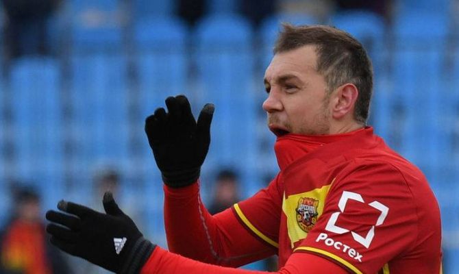 Футбольный эксперт оценил игру Дзюбы на матче с «Зенитом»