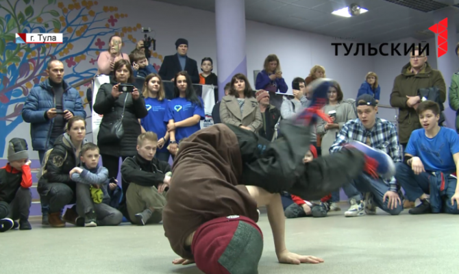 Брейк-данс битва прошла в Туле 