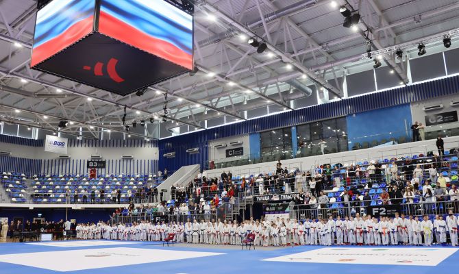 В "Тула-Арене" стартовали межрегиональные соревнования по джиу-джитсу