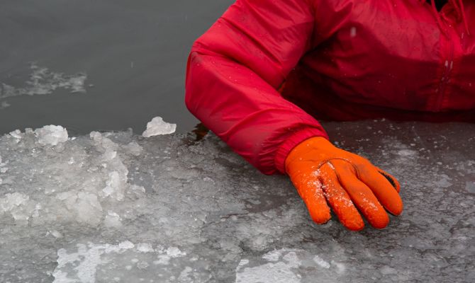 В Ефремове 7-классник провалился под лед на пруду