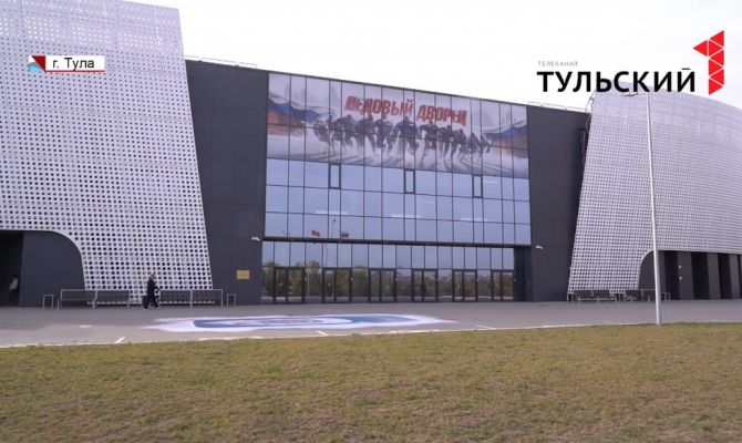 В Тульской области прошел первый матч «Ночной хоккейной лиги»