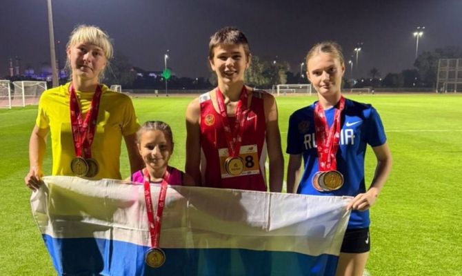 Легкоатлеты из Тулы завоевали золото на турнире в Абу-Даби