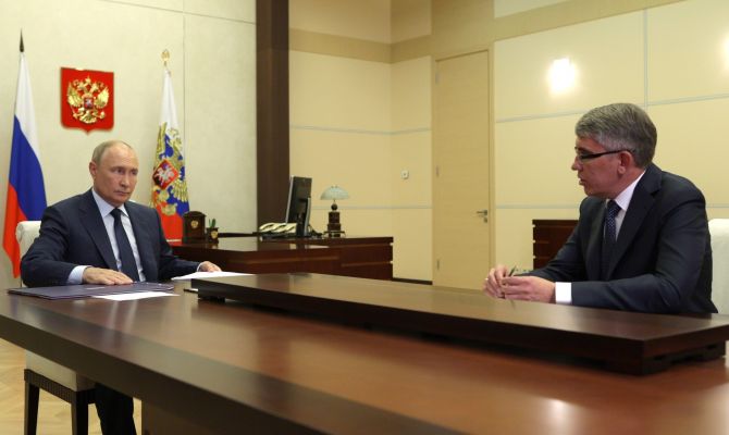 Какие слова Владимир Путин сказал Дмитрию Миляеву в конце встречи