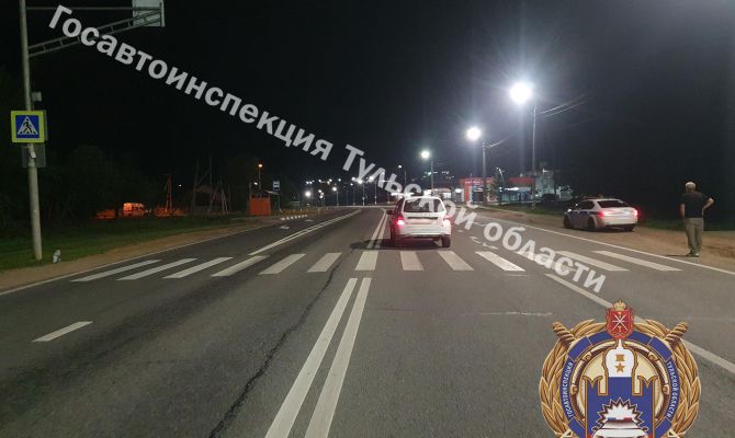 21-летний парень пострадал в ДТП в Большой Туле