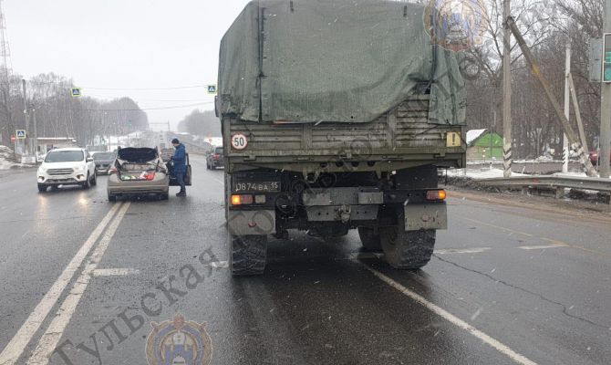 В ДТП на трассе М2 в Большой Туле пострадала девочка-подросток