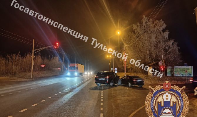 38-летний мужчина пострадал в ДТП под Тулой