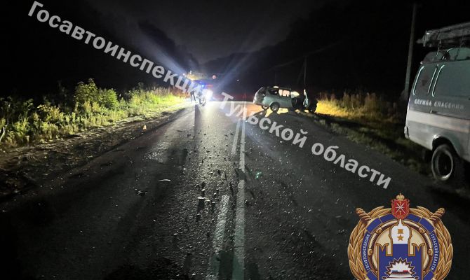 52-летний мужчина устроил ДТП в Большой Туле