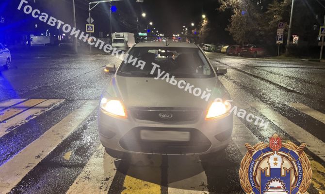 В Туле сбили 56-летнего мужчину на пешеходном переходе