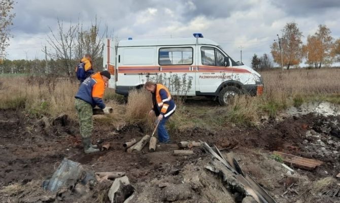 В Большой Туле обезвредили артиллерийский снаряд времен ВОВ