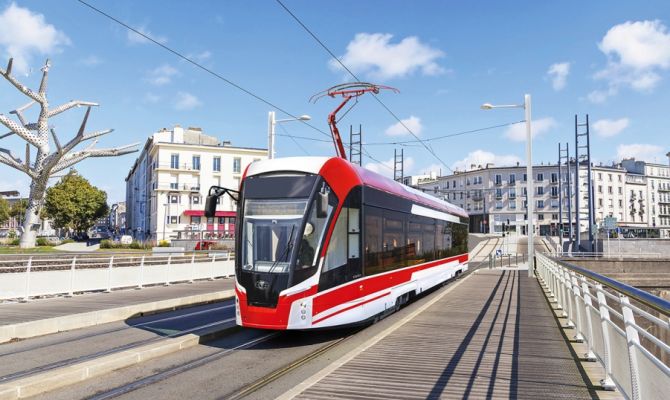 Зарядки для телефонов и климат-контроль: как будут выглядеть новые трамваи в Туле