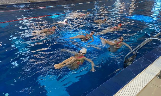 Тульские синхронистки заняли призовые места на турнире в Саратове