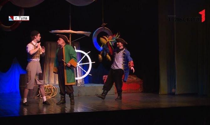 Тульским школьникам показали спектакль про Джека Воробья