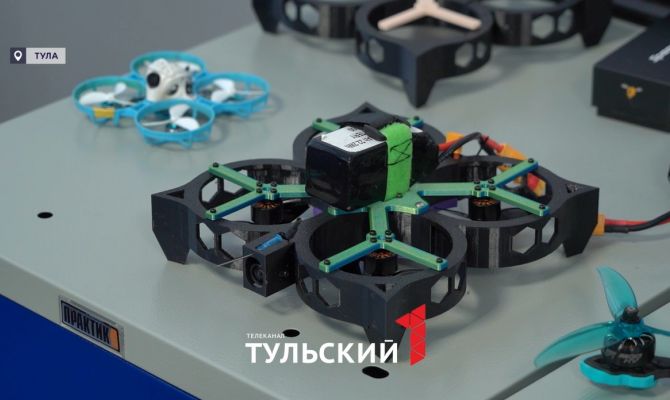 Студенты из Тулы создали беспилотник в стиле «Звездных войн»