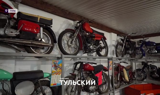 Футбол на колесах: как под Тулой появилась уникальная коллекция мотоциклов 