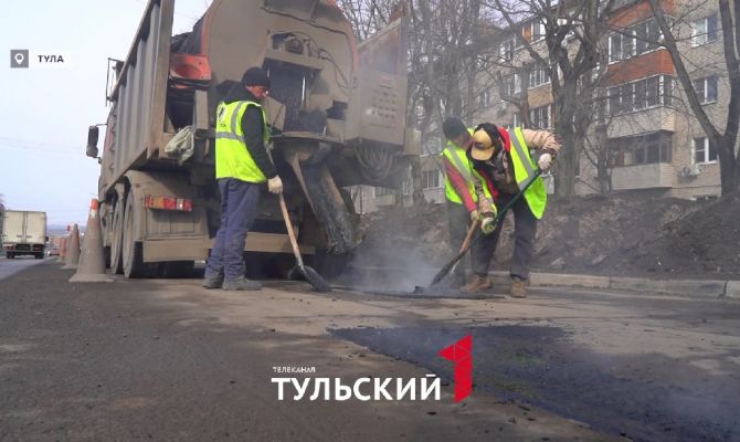 Асфальтовые заводы под Тулой усилили работу