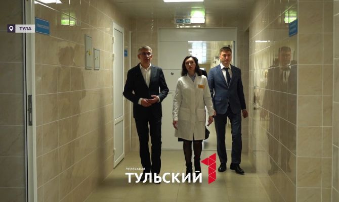 Дмитрию Миляеву показали «зеленый коридор» горбольницы Тулы