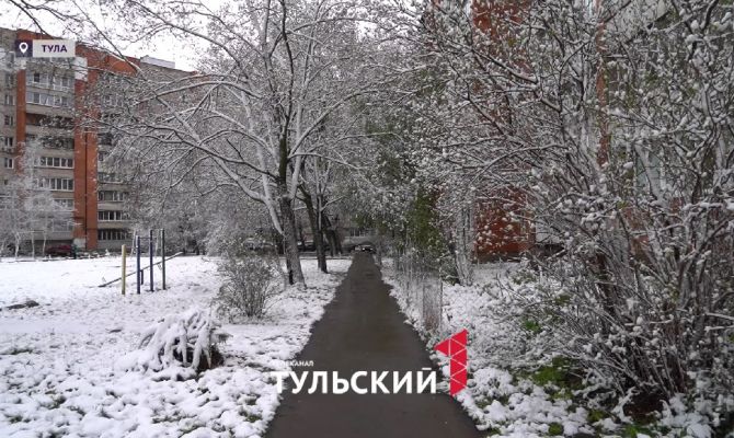 Тула пережила сильнейший апрельский снегопад: каковы последствия 