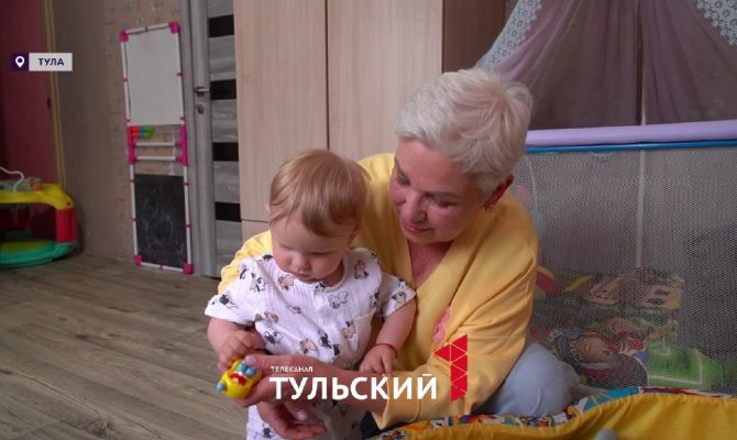 В Тульской области для помощи мамам работают  бесплатные социальные няни