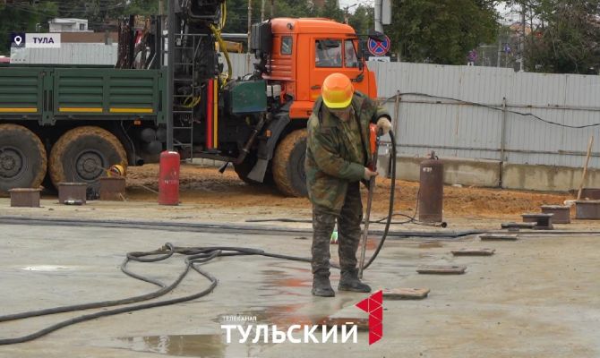 В Тульской области строители осваивают современные технологии мостостроения