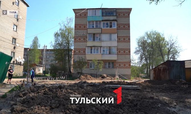 Засор канализации привел к затоплению подвала дома на улице Октябрьской в Липках  