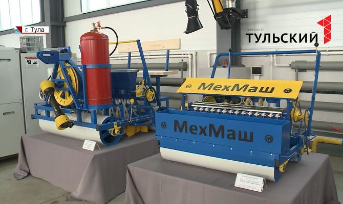 Завод "Мехмаш" посетили учащиеся Центра образования № 4 г. Тулы