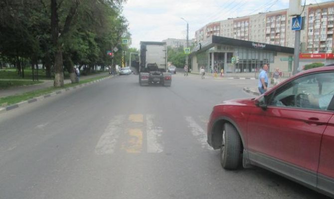 В Туле грузовик насмерть сбил пенсионерку