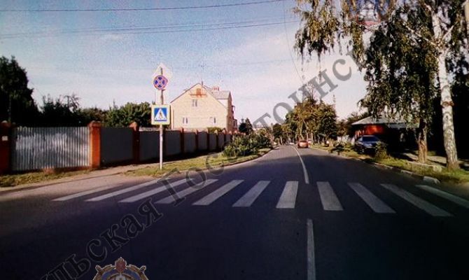 В Туле машина сбила ребенка на велосипеде