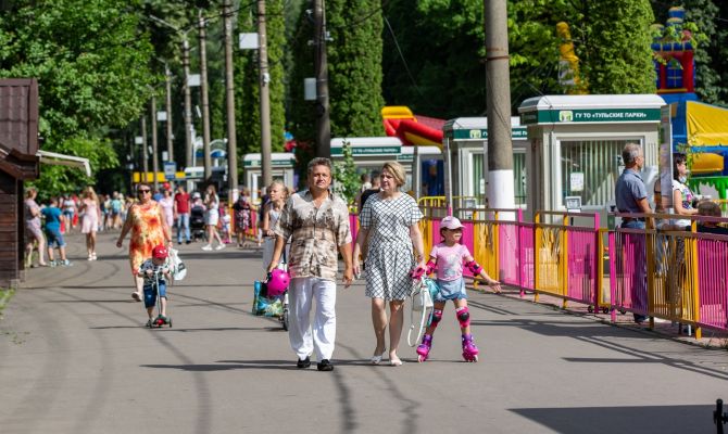 Сколько в Туле за год потратили на благоустройство дворов, парков и скверов