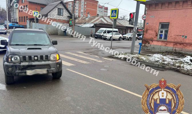 В Туле на улице Льва Толстого сбили 58-летнюю женщину