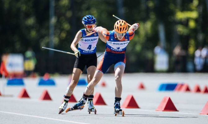 Тулячки стали чемпионами России по лыжероллерам на соревнованиях в Казани