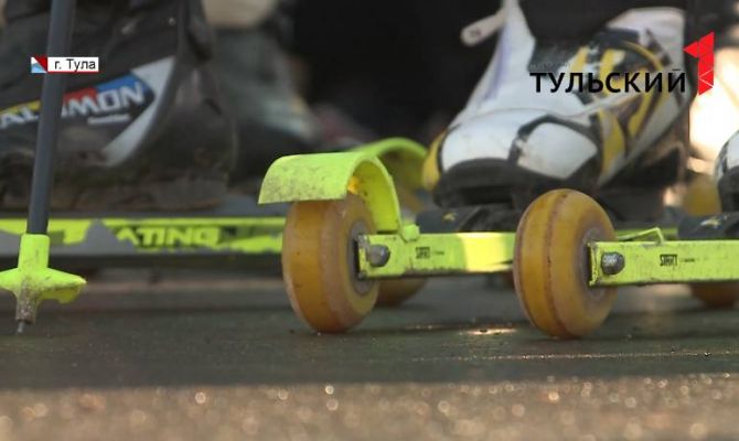 Тульские школьники приняли участие в соревнованиях по лыжному туризму