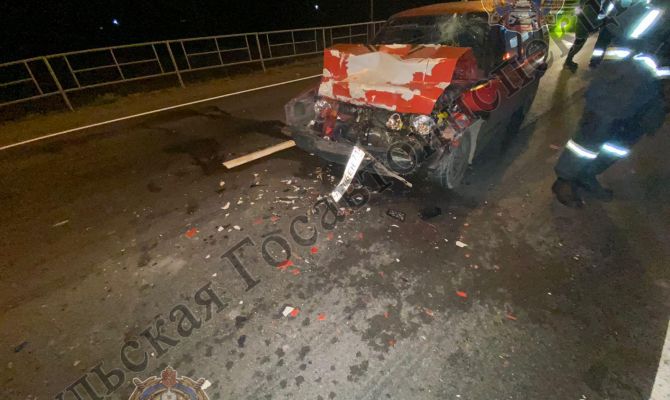 В Туле пьяный водитель въехал в стоящую машину 