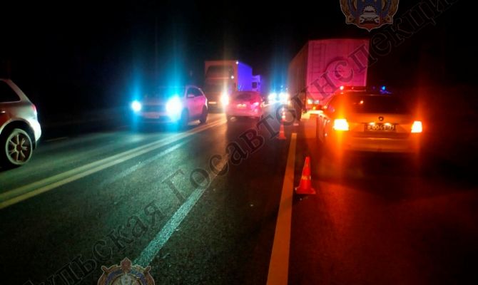 В Туле грузовик сбил насмерть пешехода