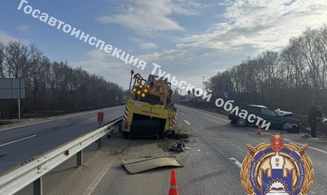 Не справился с управлением и врезался в «КАМАЗ»: под Тулой произошло смертельное ДТП
