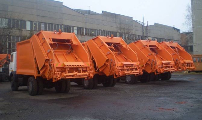 Тульские мусоровозы подключат к системе ГЛОНАСС