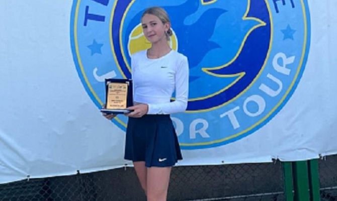 Тулячка выиграла серебро на турнире «Tennis Europa»