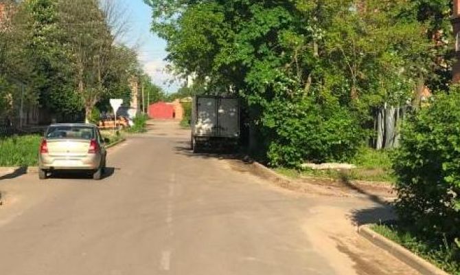 «Рено Логан» сбил 14-летнего велосипедиста в Новомосковске